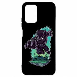 Чехол для Xiaomi Redmi Note 10 4G/10s Cute Black panther - PrintSalon