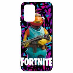 Чехол для Xiaomi Redmi Note 10 4G/10s Fishstick With A Gun - PrintSalon