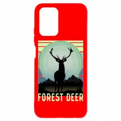 Чехол для Xiaomi Redmi Note 10 4G/10s Forest deer - PrintSalon