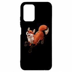 Чехол для Xiaomi Redmi Note 10 4G/10s Fox in flight - PrintSalon