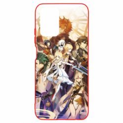 Чехол для Xiaomi Redmi Note 10 4G/10s Genshin Impact Characters - PrintSalon