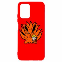 Чехол для Xiaomi Redmi Note 10 4G/10s Kurama And Naruto - PrintSalon
