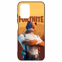 Чехол для Xiaomi Redmi Note 10 4G/10s Meowscles and logo - PrintSalon