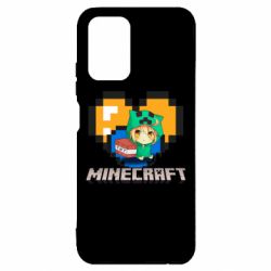 Чохол для Xiaomi Redmi Note 10 4G/10s Minecraft Girl - PrintSalon