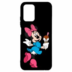 Чохол для Xiaomi Redmi Note 10 4G/10s Minnie Mouse and Ice Cream - PrintSalon