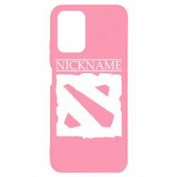 Чехол для Xiaomi Redmi Note 10 4G/10s Nickname Dota - PrintSalon