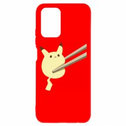 Чехол для Xiaomi Redmi Note 10 4G/10s Pikachu in the sticks