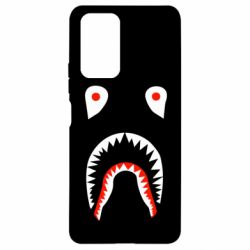 Чехол для Xiaomi Redmi Note 10 Pro Bape shark logo - PrintSalon