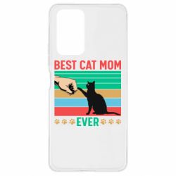 Чехол для Xiaomi Redmi Note 10 Pro Best cat mom ever - PrintSalon