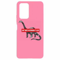 Чехол для Xiaomi Redmi Note 10 Pro Brachiosaurus - PrintSalon