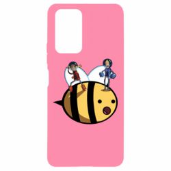 Чехол для Xiaomi Redmi Note 10 Pro Brave bee - PrintSalon