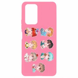 Чехол для Xiaomi Redmi Note 10 Pro BTS cute boys