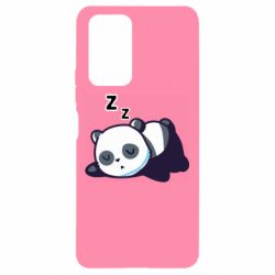 Чехол для Xiaomi Redmi Note 10 Pro Cute panda sleeping - PrintSalon