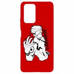 Чехол для Xiaomi Redmi Note 10 Pro Demon Sukuna art - PrintSalon