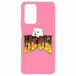 Чехол для Xiaomi Redmi Note 10 Pro Doom меов cat - PrintSalon