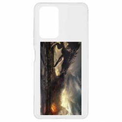 Чохол для Xiaomi Redmi Note 10 Pro Дракон арт - PrintSalon