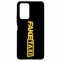 Чехол для Xiaomi Redmi Note 10 Pro Fake taxi logo 2 - PrintSalon