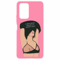 Чехол для Xiaomi Redmi Note 10 Pro Gentleman Is Simply A Patient Wolf - PrintSalon