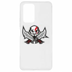Чехол для Xiaomi Redmi Note 10 Pro God of war Kratos vector - PrintSalon