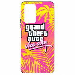 Чехол для Xiaomi Redmi Note 10 Pro GTA city - PrintSalon