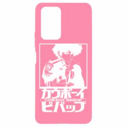 Чехол для Xiaomi Redmi Note 10 Pro Ковбой Бибоп с ружьем - PrintSalon