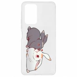 Чехол для Xiaomi Redmi Note 10 Pro Кролики Вэй и Лань - PrintSalon