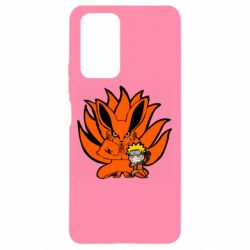 Чехол для Xiaomi Redmi Note 10 Pro Kurama And Naruto - PrintSalon