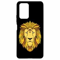 Чехол для Xiaomi Redmi Note 10 Pro Lion art - PrintSalon