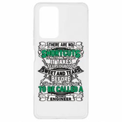 Чехол для Xiaomi Redmi Note 10 Pro Mechanical Engineer - PrintSalon