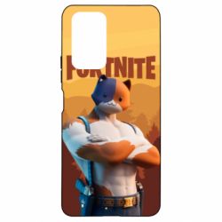 Чехол для Xiaomi Redmi Note 10 Pro Meowscles and logo - PrintSalon