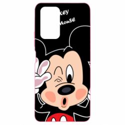 Чехол для Xiaomi Redmi Note 10 Pro Mickey Kiss - PrintSalon