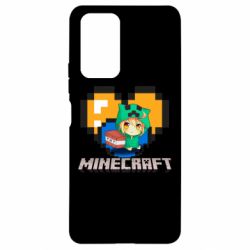 Чохол для Xiaomi Redmi Note 10 Pro Minecraft Girl - PrintSalon