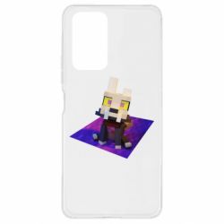 Чехол для Xiaomi Redmi Note 10 Pro Minecraft King - PrintSalon