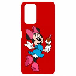 Чохол для Xiaomi Redmi Note 10 Pro Minnie Mouse and Ice Cream - PrintSalon