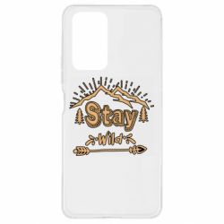 Чехол для Xiaomi Redmi Note 10 Pro Mountains - Stay Wild - PrintSalon