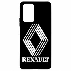 Чехол для Xiaomi Redmi Note 10 Pro Renault 1972 Logo - PrintSalon