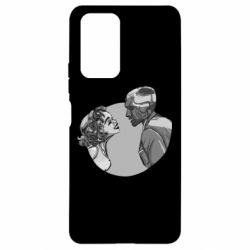 Чехол для Xiaomi Redmi Note 10 Pro Retro Wanda and Vision - PrintSalon