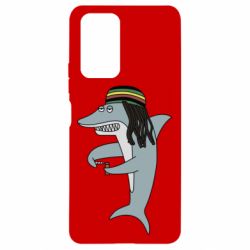Чехол для Xiaomi Redmi Note 10 Pro Shark Rastaman - PrintSalon