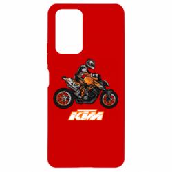 Чехол для Xiaomi Redmi Note 10 Pro Sport Bike Art - PrintSalon