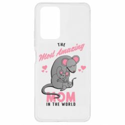 Чехол для Xiaomi Redmi Note 10 Pro The Most amazing mom in the world - PrintSalon