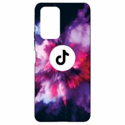 Чехол для Xiaomi Redmi Note 10 Pro Тик Ток взрыв - PrintSalon