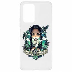 Чехол для Xiaomi Redmi Note 10 Pro Уэнздей арт - PrintSalon