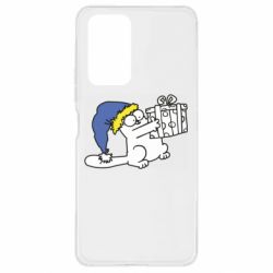 Чехол для Xiaomi Redmi Note 10 Pro Украинский кот саймона с подарком - PrintSalon