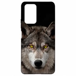Чохол для Xiaomi Redmi Note 10 Pro Wolf with yellow eyes - PrintSalon