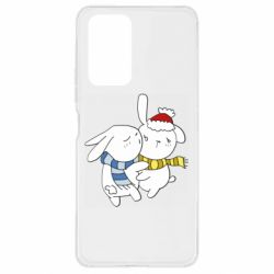 Чехол для Xiaomi Redmi Note 10 Pro Зайцы - PrintSalon