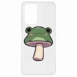 Чехол для Xiaomi Redmi Note 10 Pro Жабо-гриб - PrintSalon