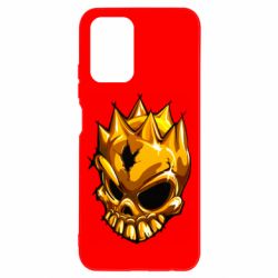 Чохол для Xiaomi Redmi Note 10 4G/10s Standoff - Gold Skull