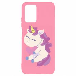 Чехол для Xiaomi Redmi Note 10 4G/10s Unicorn with love - PrintSalon