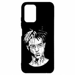 Чехол для Xiaomi Redmi Note 10 4G/10s XXXTentacion Monochrome Art - PrintSalon