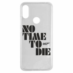 Чехол для Xiaomi Redmi Note 7 007 No Time To Die - PrintSalon